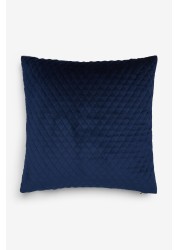 Velvet Quilted Hamilton Cushion Square