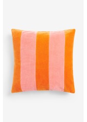 Velvet Stripe Cushion