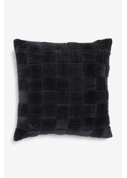 Chunky Velvet Weave Cushion