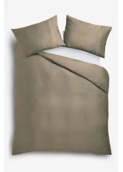 300 Thread Count 100% Cotton Sateen Collection Luxe Duvet Cover and PIllowcase Set