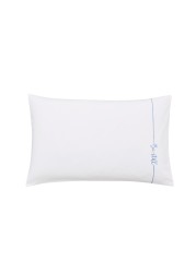 Katie Piper Cotton Embroidered Be Still Affirmation Housewife Pillowcase