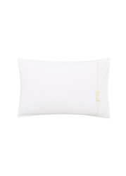 Katie Piper Cotton Embroidered Be Still Affirmation Housewife Pillowcase