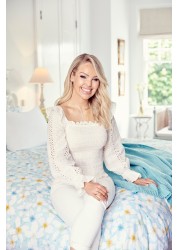 Katie Piper Cotton Restore Petal Duvet Cover And Pillowcase Set