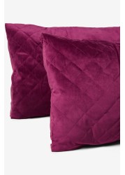 Hamilton Velvet Duvet Cover And Pillowcase Set