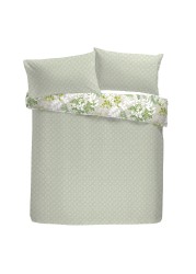 D&D Delamere Floral Duvet Cover and Pillowcase Set