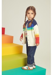 Little Bird Rainbow Knitted Cardigan