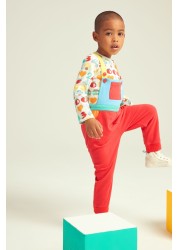 Little Bird Colourblock Dungaree Set