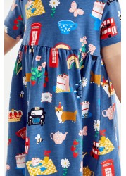 Short Sleeve Jersey Dress (3mths-7yrs)