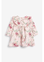 2 Pack Long Sleeved Floral Baby Dresses (0mths-3yrs)