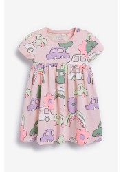 Short Sleeve Jersey Dress (3mths-7yrs)