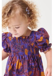 Shirred Cotton Dress (3mths-7yrs)