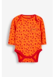 Long Sleeve Baby Bodysuits 3 Pack (0mths-3yrs)