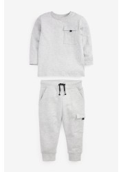 Jersey Long Sleeve Top And Jogger Set (3mths-7yrs)