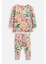 Baby 2 Piece Floral Top & Leggings (0mths-2yrs)