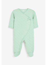 Baby Quilted Sleepsuit (0mths-2yrs)