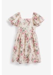 Angel Sleeve Dress (3-16yrs)