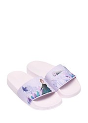 adidas Purple Adilette Frozen Youth & Junior  Sandals