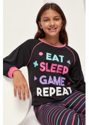 Harry Bear Slogan Pyjama