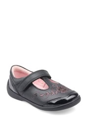 Start-Rite Dance Black Leather/Patent Smart First Steps Shoes