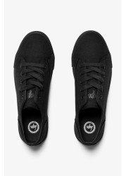 Hype. Kids Black Pump Trainers