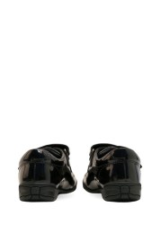 Start-Rite Flair Black Patent Leather Riptape Shoes