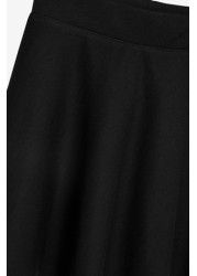 Jersey Pull-On Waist School Skater Skirt (3-17yrs)