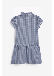 Drop Waist Gingham School Dress (3-14yrs)