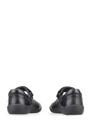 Start-Rite Spirit Black Leather School Shoes Unicorn