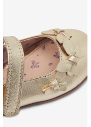 Butterfly Mary Jane Shoes Wide Fit (G)