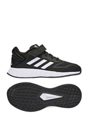 adidas Duramo 10 Youth & Junior Black Strap Trainers