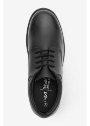 Leather Lace-Up Shoes