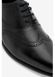 School Leather Oxford Brogues