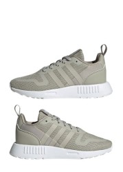 حذاء رياضي دانتيل رمادي Multix Youth من adidas Originals