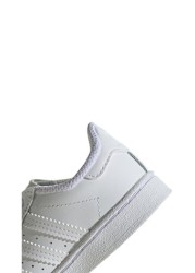 adidas Originals Superstar Infant White Elasticated Lace Trainers