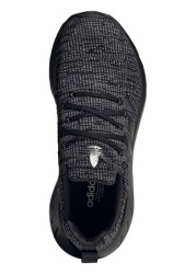 حذاء رياضي أسود من الدانتيل Swift Youth من adidas Originals