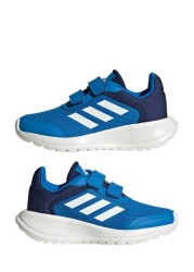 حذاء رياضي بحزام أزرق Tensaur من Adidas Youth And Junior