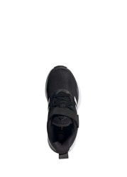 adidas Black FortaRun Youth + Junior Trainers