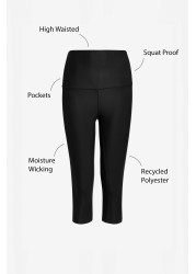 Next Active Sports Sculpting Cropped Leggings Regular