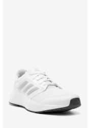 adidas White Galaxy 5 Trainers