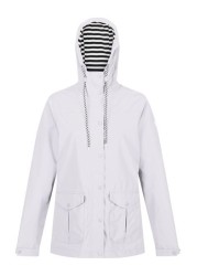 Regatta Bayarma White Waterproof Jacket