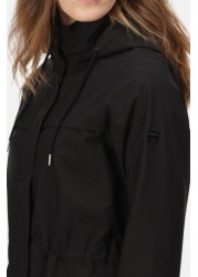 Regatta Adasha Black Longline Waterproof Jacket