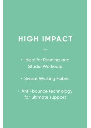 Next Active Sports High Impact Zip Front Bra