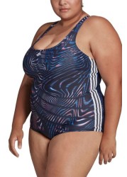 adiads Curve Leaf Swimsuit