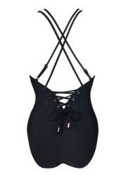 Pour Moi Monaco Strapped Eyelet Swimsuit