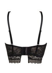 Pour Moi Rebel Strapless Lace Longline Bra