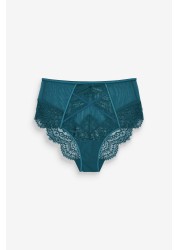 Lace Knickers High Rise