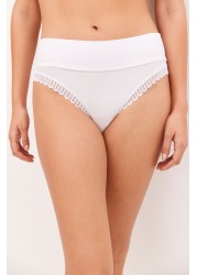 Bamboo High Leg Knickers 2 Pack