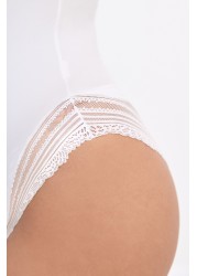 Lounge Lace Detail Bodysuit