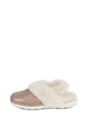 Totes Isotoner Ladies Iso-Flex Real Suede Slingback Slippers