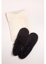 Pure Luxuries London Millom Cashmere & Merino Wool Slippers